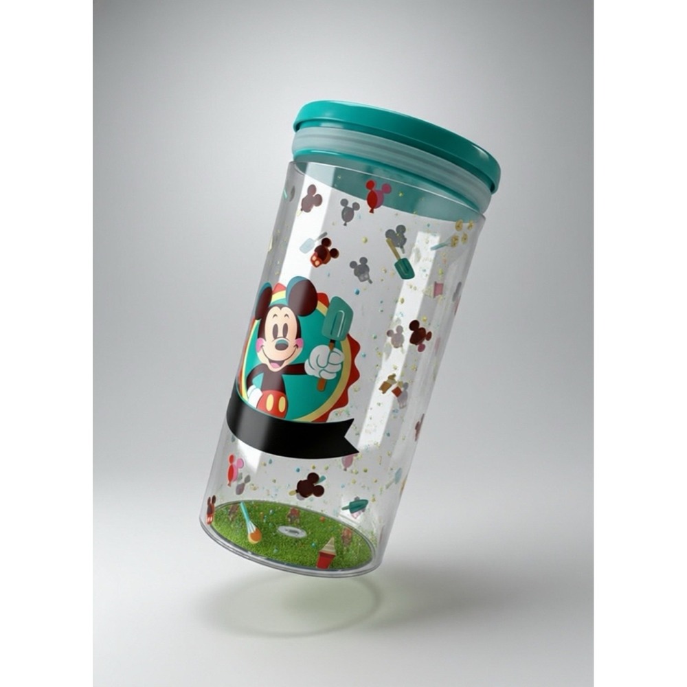 2025 DISNEY PARKS/ MICKEY SNACKS STORAGE CANISTER COOKIE CONTAINER/ NEW/3LTS